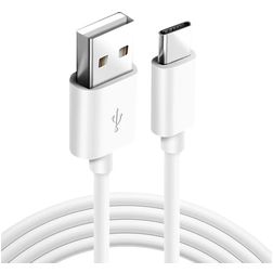 Mobigear USB-A naar USB-C Kabel 1 Meter - Wit