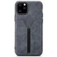 Mobigear Card Pocket iPhone 11 Hoesje Backcover Shockproof met Pasjeshouder - Grijs