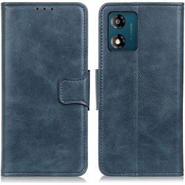 Mobigear Classy Motorola Moto E13 Hoesje Bookcase Portemonnee - Blauw