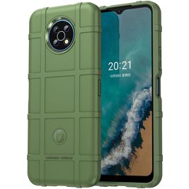 Mobigear Rugged Shield Nokia G50 Hoesje Flexibel TPU Backcover Shockproof - Groen