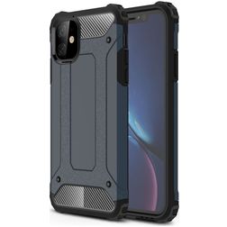 Mobigear Outdoor iPhone 11 Hoesje Hardcase Backcover Shockproof - Marineblauw