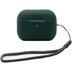 Mobigear Lanyard Apple AirPods Pro 2 Hoesje Flexibel Siliconen - Groen