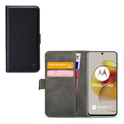 Mobilize Classic Gelly Wallet Motorola Moto G73 5G Hoesje Bookcase Portemonnee - Zwart