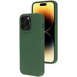 Mobiparts iPhone 14 Pro Siliconen Hoesje Backcover - Forest Green Mobiparts iPhone 14 Pro Siliconen Hoesje Backcover - Forest Green