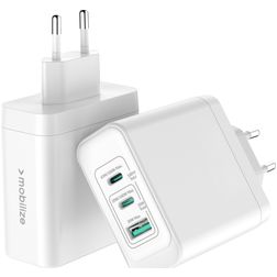 Mobilize Wall Charger Triple USB / USB-C Power Delivery 100W - Wit