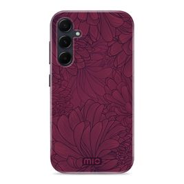 MIO Samsung Galaxy A35 MagSafe Hoesje Hardcase Backcover - Berry Blooms