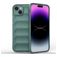 Mobigear Bumpy iPhone 15 Plus Hoesje Flexibel TPU Backcover - Groen