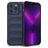 Mobigear Bumpy iPhone 14 Pro Max Hoesje Flexibel TPU Backcover - Donkerblauw