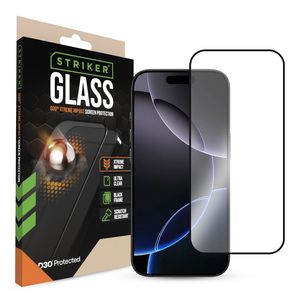 Striker Xtreme Impact iPhone 14 Pro Glazen Screenprotector - Case Friendly