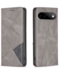 Mobigear Rhombus Slim Google Pixel 11 Hoesje Bookcase - Grijs