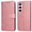 Mobigear Wallet Samsung Galaxy A56 Hoesje Bookcase Portemonnee - Roségoud