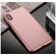 Mobigear TriGuard iPhone XS Hoesje Hardcase Backcover - Roségoud