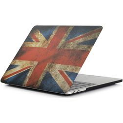 Mobigear Design MacBook Pro 16 Inch (2021-2026) Hoes Hardshell Laptopcover MacBook Case - UK Flag - Model A2485 / A2780 / A2991 / A3186 / A3428 / A3429