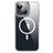 Valenta Trend iPhone 13 MagSafe Hoesje Hardcase Backcover - Transparant / Wit