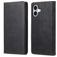 Mobigear Wallet iPhone 16 Hoesje Bookcase Portemonnee - Zwart