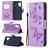 Mobigear Butterfly Samsung Galaxy A32 5G Hoesje Bookcase Portemonnee - Paars
