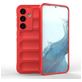 Mobigear Bumpy Samsung Galaxy S24 Hoesje Flexibel TPU Backcover - Rood