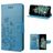 Mobigear Butterfly OnePlus 10T Hoesje Bookcase Portemonnee - Blauw