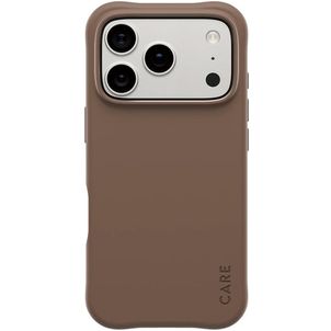 CARE by PanzerGlass Fashionable iPhone 17 Pro Siliconen MagSafe Hoesje Backcover - Espresso
