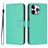 Mobigear Urban Wallet iPhone 16 Pro Max Hoesje Bookcase Portemonnee - Groen