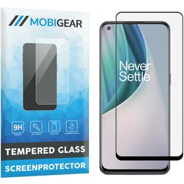 Mobigear Premium OnePlus Nord N10 5G Glazen Screenprotector - Case Friendly - Zwart