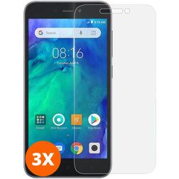 Mobigear Xiaomi Redmi Go Glazen Screenprotector - Case Friendly (3-Pack)