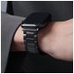 Mobigear Sydney Titanium Apple Watch Bandje Vouwsluiting - 42/41/40/38 mm - Spacegrijs