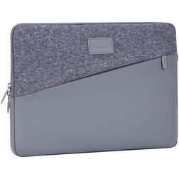 Rivacase Egmont Laptop Laptop Sleeve (max 23,5 cm x 32,5 cm) Laptop hoes - Grijs