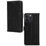 Mobilize Wallet iPhone 15 Pro Max Hoesje Echt Leer Bookcase Portemonnee - Zwart