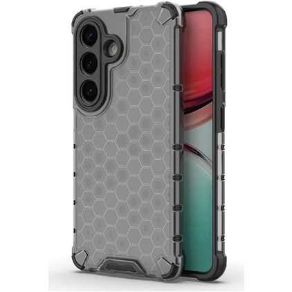Mobigear Honeycomb Samsung Galaxy S26 Hoesje Hardcase Backcover Shockproof - Zwart