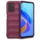 Mobigear Bumpy OPPO A96 Hoesje Flexibel TPU Backcover - Bordeaux Rood