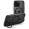 Mobilize Hybrid Pro iPhone 16 Pro Max MagSafe Hoesje Hardcase Backcover Shockproof - Zwart