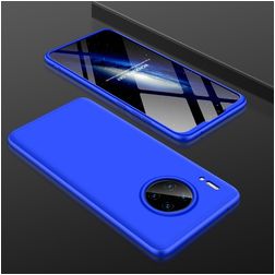 Mobigear TriGuard Huawei Mate 30 Hoesje Hardcase Backcover - Blauw