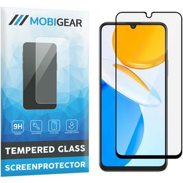 Mobigear Premium HONOR X7 Glazen Screenprotector - Case Friendly - Zwart
