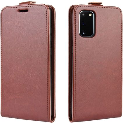 Mobigear Samsung Galaxy S20 FE Hoesje Flipcase - Bruin