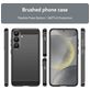 Mobigear Brushed Slim Samsung Galaxy S25 Plus Hoesje Flexibel TPU Backcover - Zwart