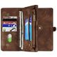 Caseme 008 iPhone 8 Plus Hoesje Uitneembare 2in1 Bookcase Portemonnee - Bruin