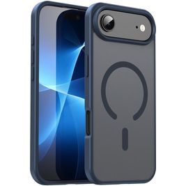 Mobigear Shockproof iPhone Air MagSafe Hoesje Hardcase Backcover - Cyan Blue