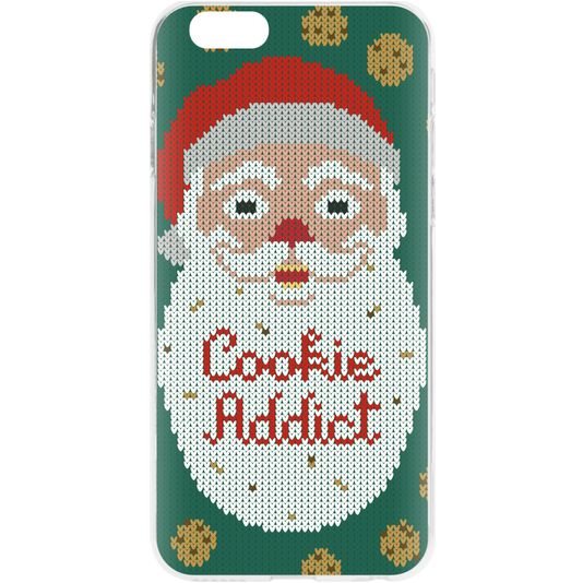 FLAVR Cardcase Ugly Xmas Sweater Cookie Addict for iPhone 6/6s colourful