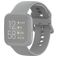 Mobigear Sport Buckle Siliconen Fitbit Versa Bandje Gespsluiting - Grijs