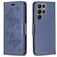 Mobigear Butterfly Samsung Galaxy S24 Ultra Hoesje Bookcase Portemonnee - Blauw