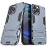 Mobigear Armor Stand iPhone 13 Pro Max Hoesje Hardcase Backcover Shockproof met Standaard - Blauw