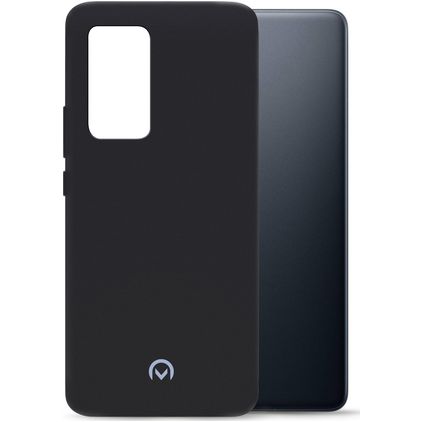 Mobilize Rubber Gelly Xiaomi 12 Pro Hoesje Flexibel TPU Backcover - Matt Black