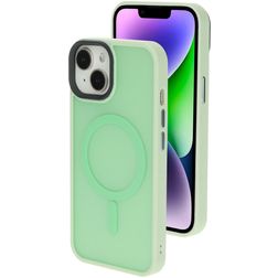 Mobiparts Hardcover iPhone 14 Plus MagSafe Hoesje Hardcase Backcover - Groen