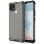 Mobigear Honeycomb Realme C21 Hoesje Hardcase Backcover Shockproof - Zwart