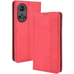 Mobigear Sensation HONOR 50 Hoesje Bookcase Portemonnee - Rood