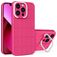 Mobigear Cube iPhone 14 Plus Hoesje Hardcase Backcover met Standaard - Magenta