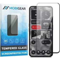 Mobigear Premium Nothing Phone (2) Glazen Screenprotector - Case Friendly - Zwart