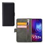 Mobilize Classic Gelly Wallet Vivo Y33s Hoesje Bookcase Portemonnee - Zwart