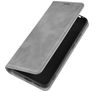 Mobigear Retro Slim POCO F2 Pro Hoesje Bookcase Portemonnee - Grijs